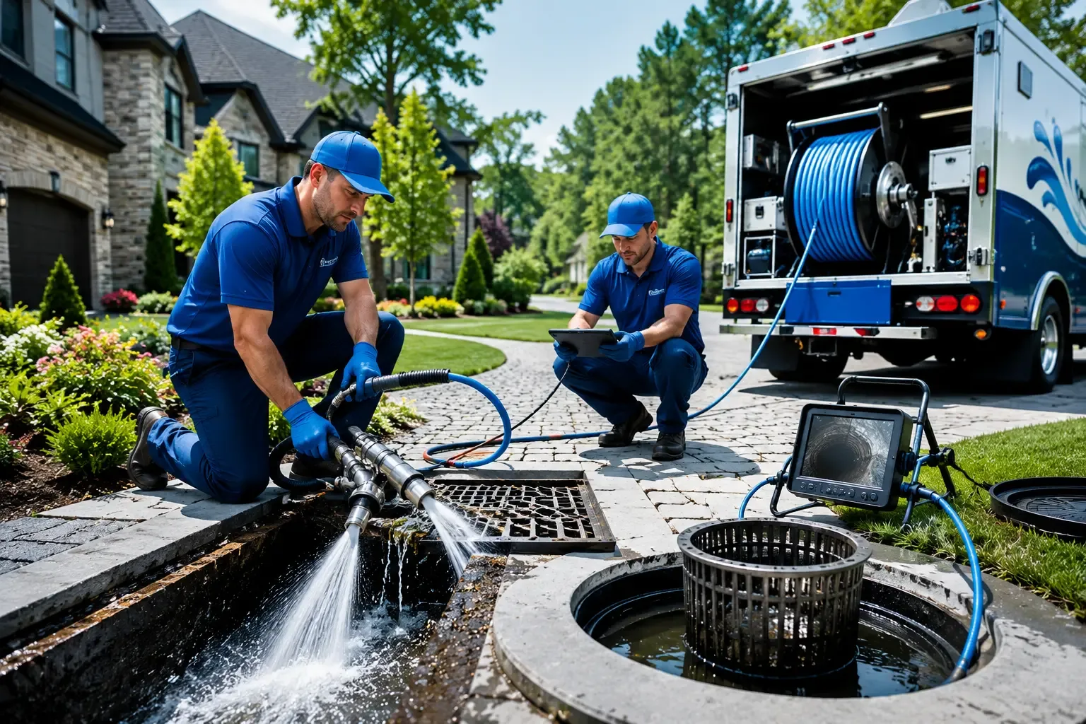 Local outdoor drain cleaning professionals in Martin, KY